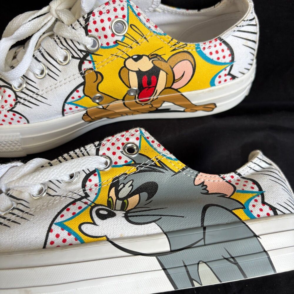 Converse x Tom & Jerry Chuck Taylor All Star Low Carton Men's 7 Women's 9